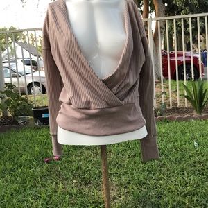 Long brown long sleeve